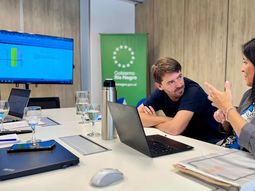 La reuniones comenzaron en Cipolletti con el intendente Rodrigo Buteler. Foto: Gentileza. La reuniones comenzaron en Cipolletti con el intendente Rodrigo Buteler. Foto: Gentileza.