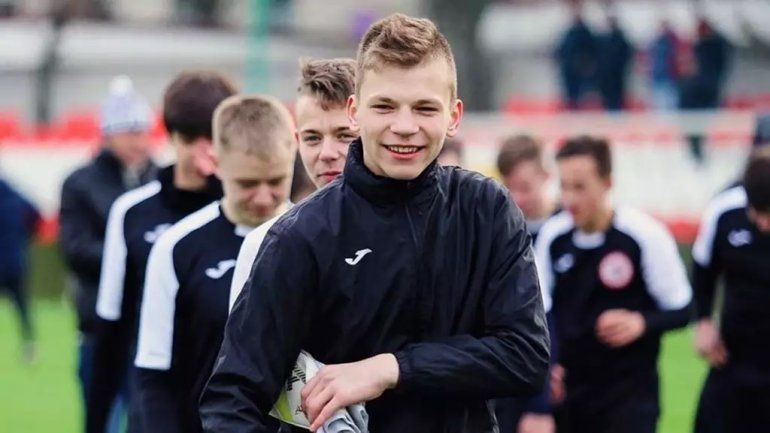 El arquero ruso Iv&aacute;n Zabor&oacute;vski.