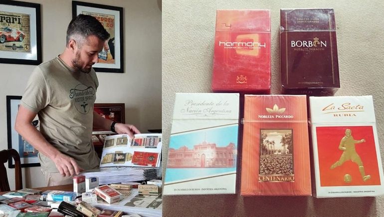 Rubens, el pibe que coleccionaba las etiquetas de cigarrillos