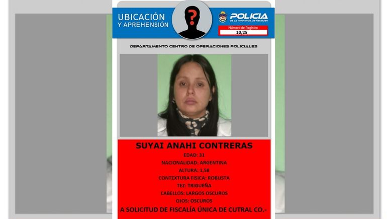 Buscan a una mujer que está prófuga por el crimen de un trabajador municipal en Neuquén