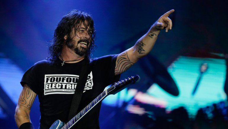 Dave Grohl líder de la banda Foo FIghters