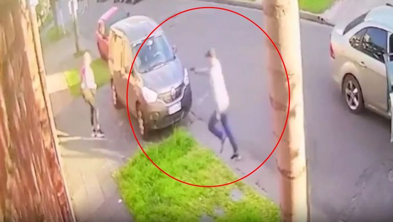 Luego de dispararle a la señora