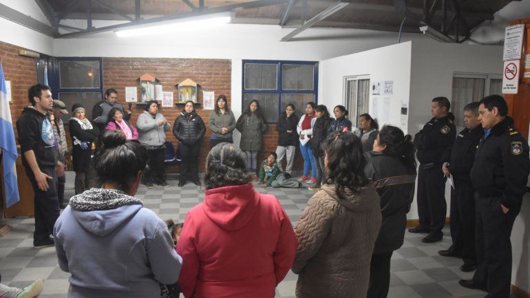 Los vecinos se reunieron con la Policía y se aclaró el hecho.