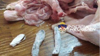 mujer intento ingresar droga a la carcel adentro de un pollo mujer intento ingresar droga a la carcel adentro de un pollo