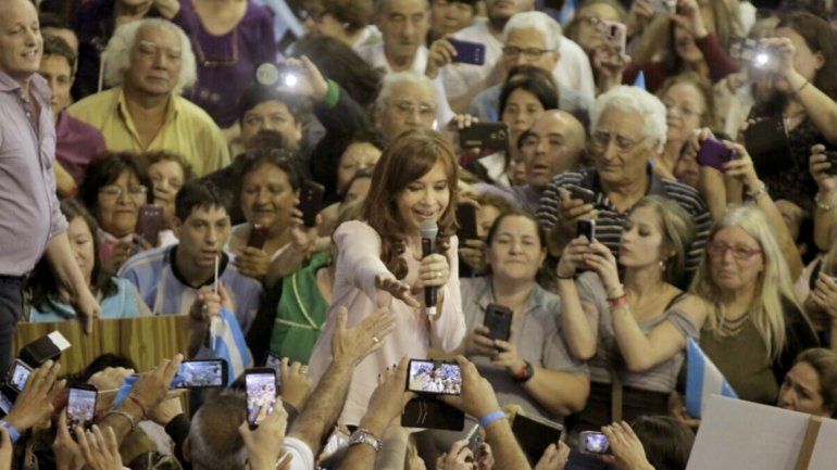 Cristina le pidió a Cambiemos que se ocupe del presente