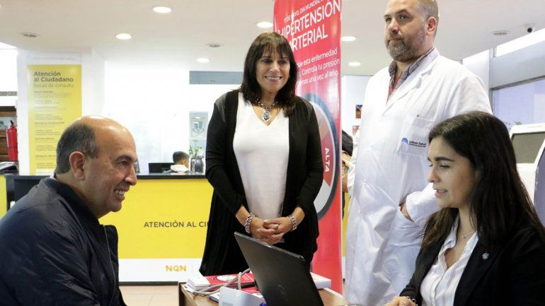 Hicieron campaña de prevención contra la hipertensión arterial