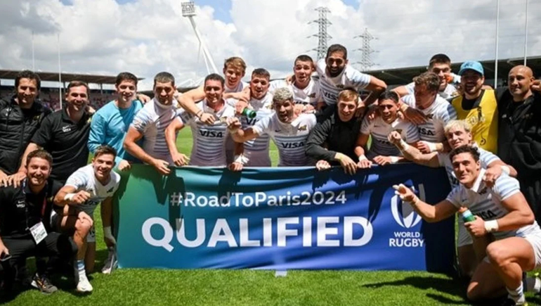 Los Pumas 7s aplastó a Gran Bretaña y clasificó a los Juegos Olímpicos de Paris