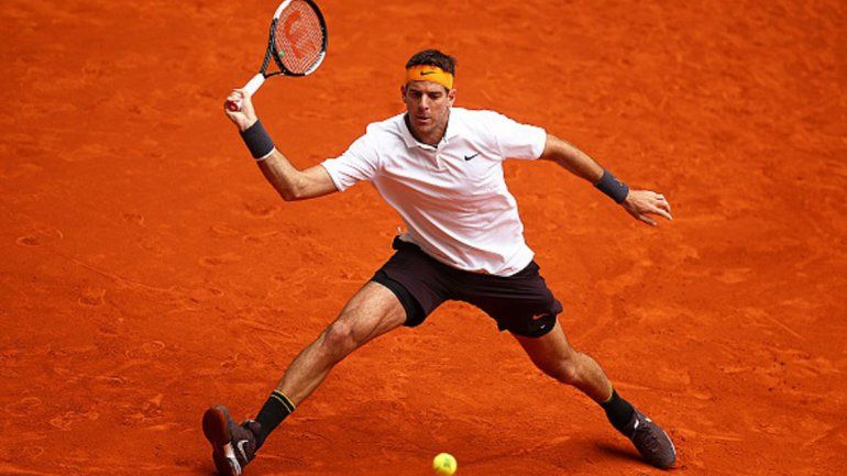Del Potro debuta en el Masters de Roma frente a Goffin