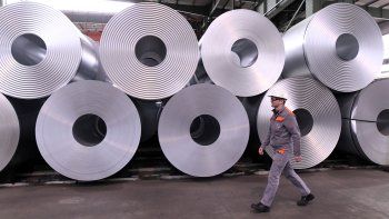 Ahora, la guerra comercial se trasladó al acero. Foto: Reuters