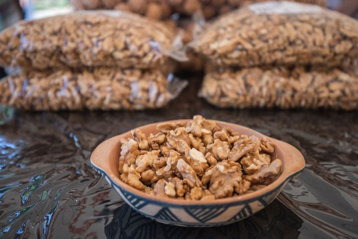 Los frutos secos, un sector que promete en el mapa productivo de la provincia. Foto: secretaría de Producción. Los frutos secos, un sector que promete en el mapa productivo de la provincia. Foto: secretaría de Producción. 