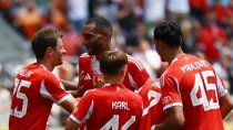 Bayern Múnich goleó en su debut en el Mundial de Clubes.