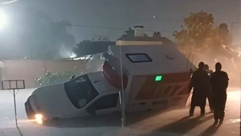 Una gran inundación afectó a la localidad de Vera en el norte de Santa Fe.