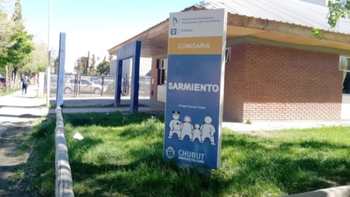 La Comisaría de Sarmiento, en Chubut. La Comisaría de Sarmiento, en Chubut.