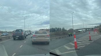 caos de transito y largas filas hacia neuquen por ruta 7 caos de transito y largas filas hacia neuquen por ruta 7