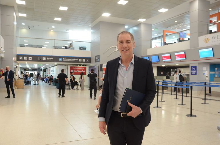 Diego Santilli habló con LM Neuquén sobre su visita a la provincia antes de regresar a Buenos Aires / Foto