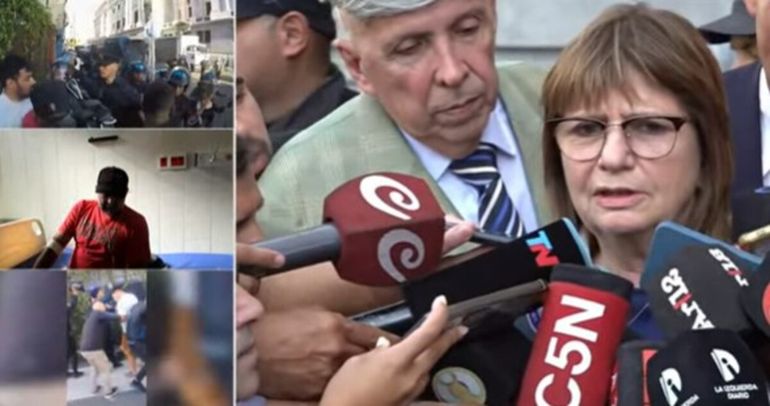 Facundo quedó en libertad y se encontraba en el hospital para recibir curaciones.