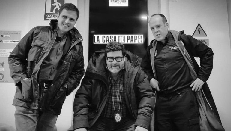 Fernando Soto se despidió de su personaje en La Casa de Papel