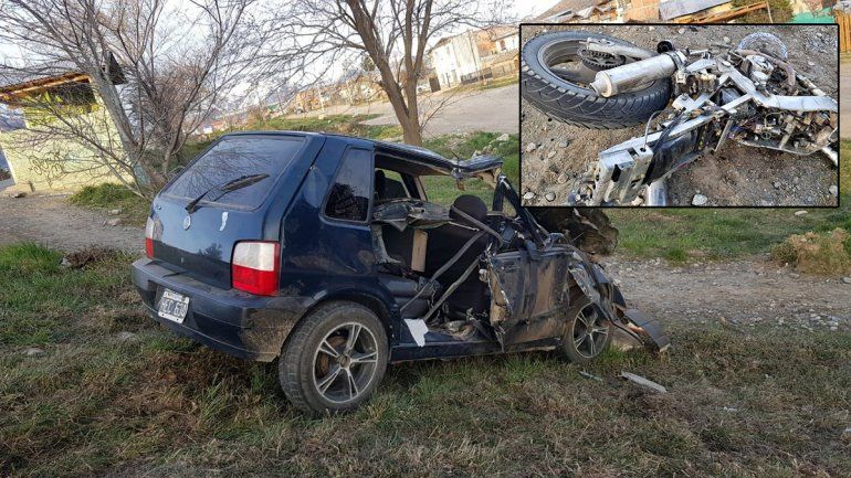 Un motociclista murió en un trágico accidente en Bariloche