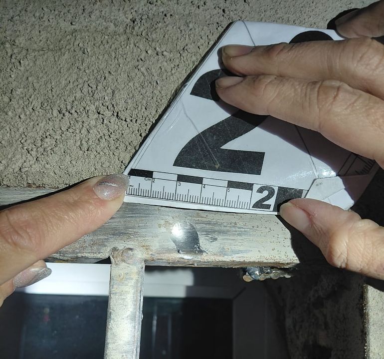 Se hallaron, al menos, seis disparos en la vivienda atacada. Se hallaron, al menos, seis disparos en la vivienda atacada.