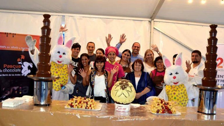 En la ciudad cordillerana se realizaron muchas actividades por la Pascua.