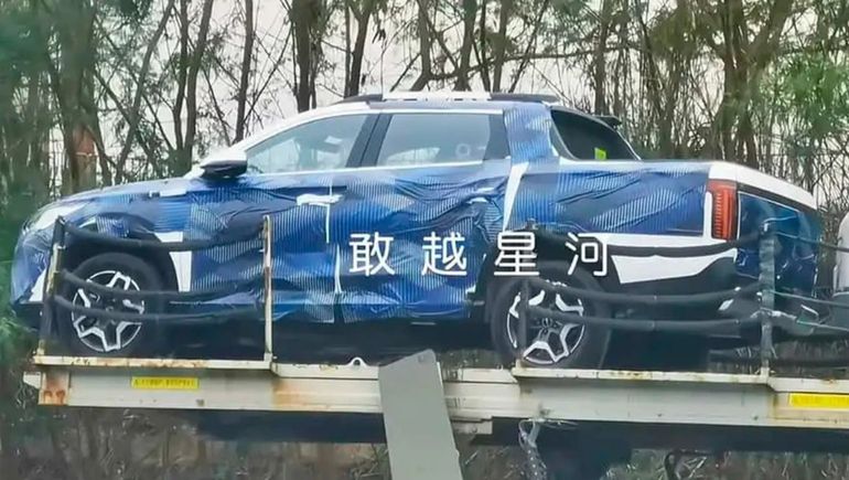 Una imagen de la BYD Baby Shark que se filtró en China. Una imagen de la BYD Baby Shark que se filtró en China.