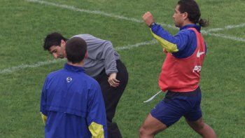 El Chipi Barijho se agarró feo con el Pipa Estévez. El Chipi Barijho se agarró feo con el Pipa Estévez.