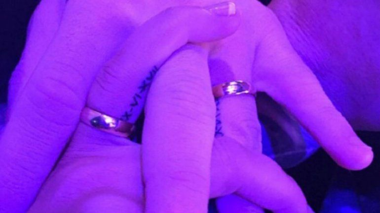 Antonela subió la primera foto de casada junto a Lio