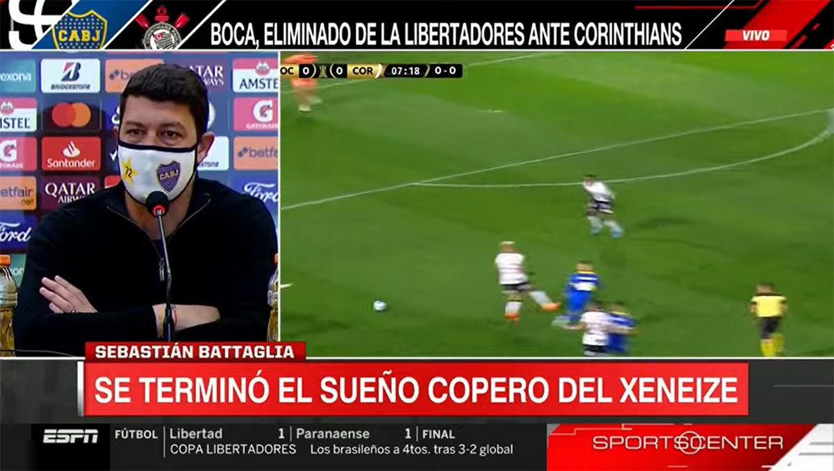 El palazo de Battaglia a Riquelme y el Consejo de Fútbol tras la eliminación de Boca