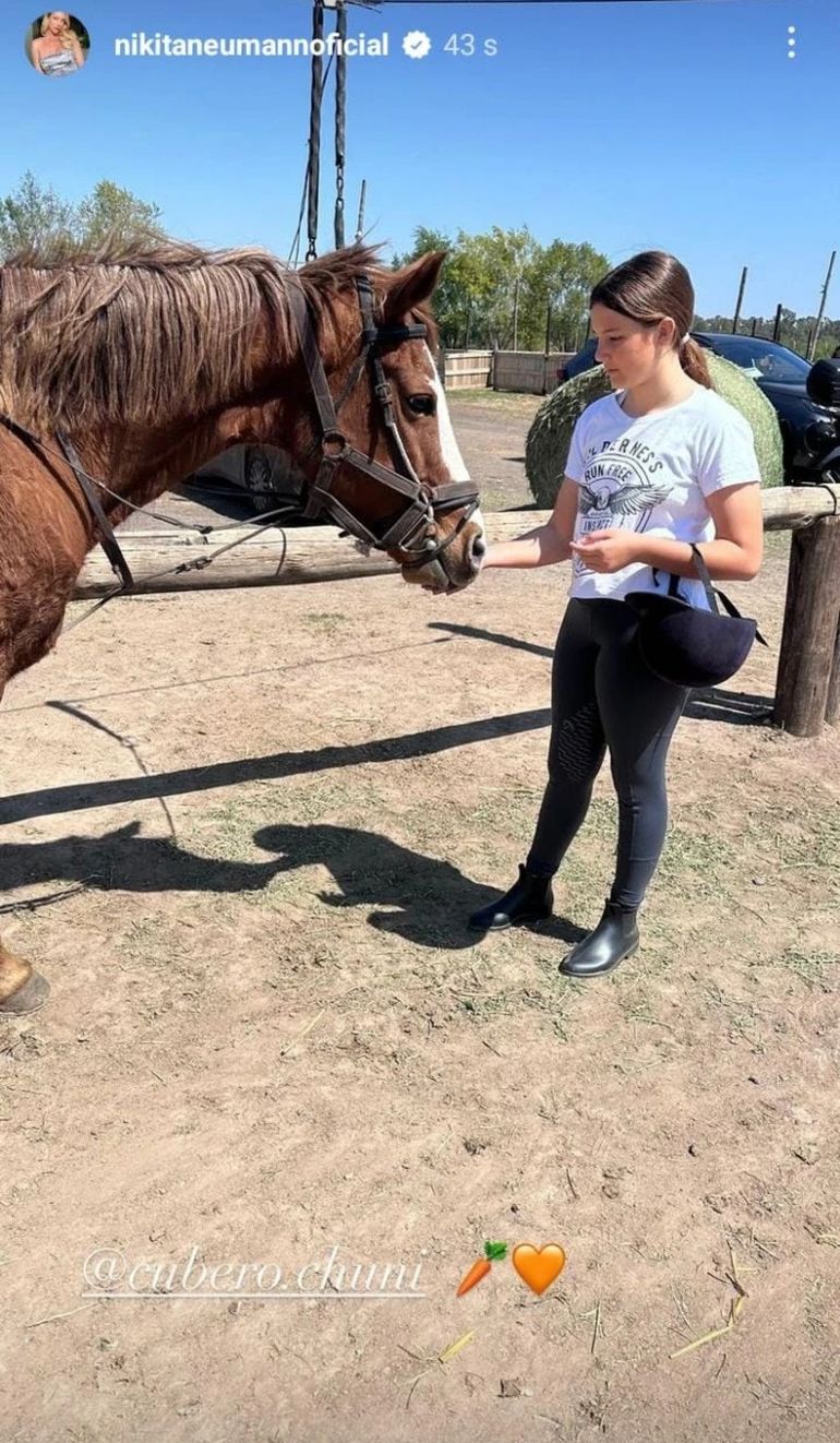 Sienna, la hija menor de Nicole Neumann Sienna, la hija menor de Nicole Neumann