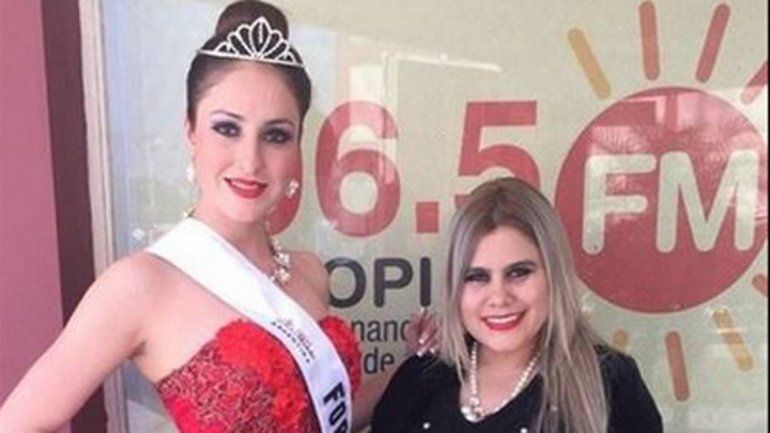 La bella formoseña competirá esta noche en el City Center de Rosario.