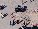 Una nena murió tras ser tragada por la arena en una playa de Miami