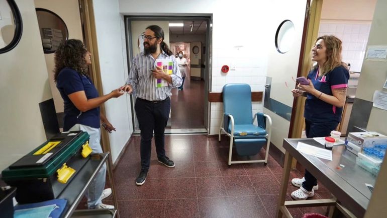 El ministro de Salud, Martín Regueiro, recorrió hospitales en los primeros días en el cargo. El ministro de Salud, Martín Regueiro, recorrió hospitales en los primeros días en el cargo.