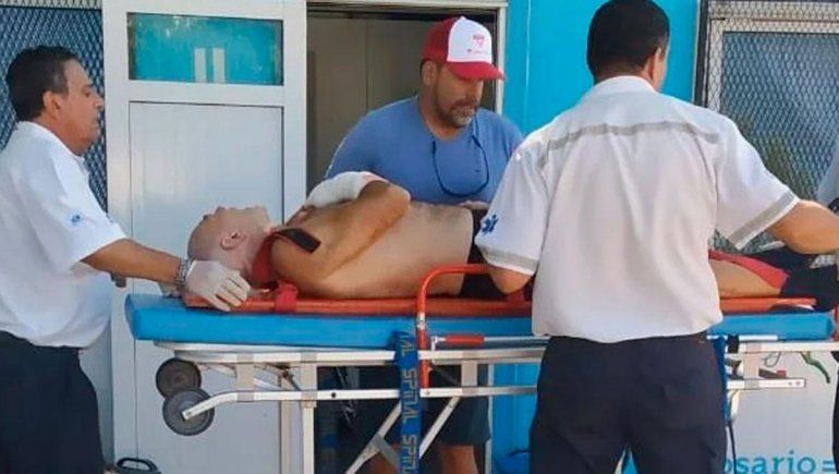 Pudo ser tragedia: lancha se llevó puesto un kayak