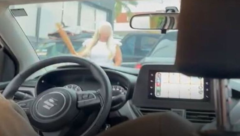 Una esquina de Punta del Este quedó tomada por el caos y la tensión luego del violento cruce entre conductores que se volvió viral.