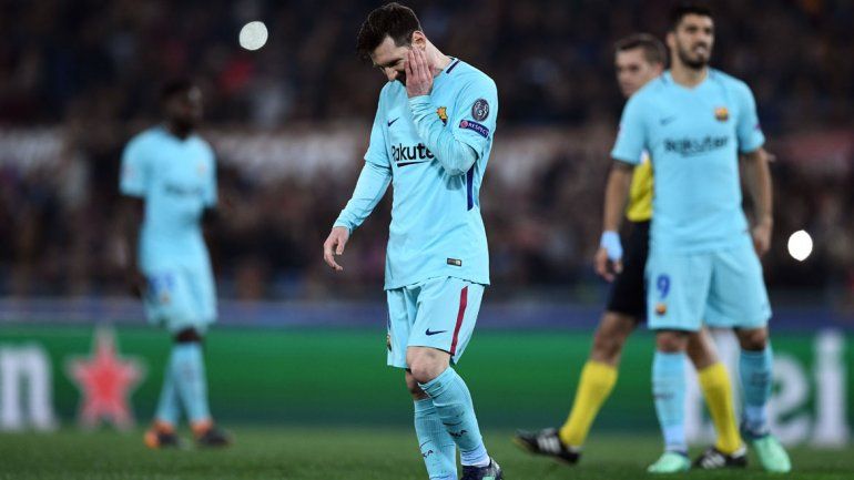 Roma noqueó al Barça de Messi