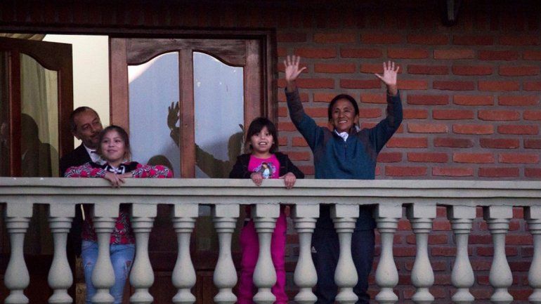 La líder social estaba detenida en su casa de El Carmen desde hace un mes.