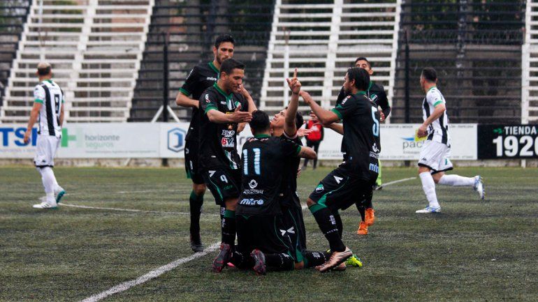 El festejo bahiense por una victoria fundamental en La Visera