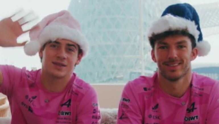 ⁠El especial saludo de Franco Colapinto por la Navidad