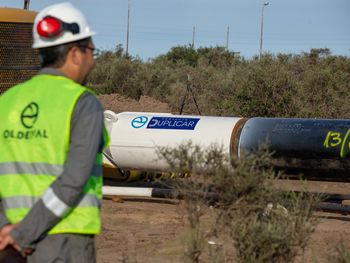 Oldelval avanza con las obras de evacuación del shale oil.