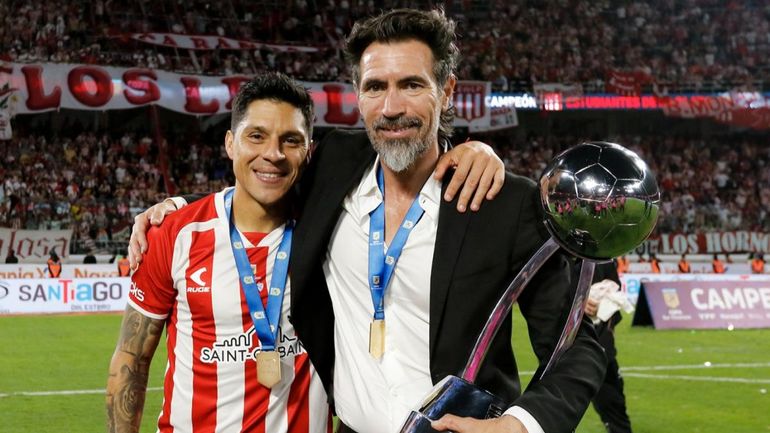 Enzo Pérez y Eduardo Domínguez Enzo Pérez y Eduardo Domínguez