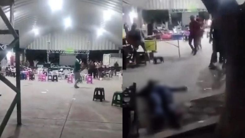 Los responsables de la balacera se desplazaban en una motocicleta y abrieron fuego contra las personas que veían el partido de México. | LM Neuquen Los responsables de la balacera se desplazaban en una motocicleta y abrieron fuego contra las personas que veían el partido de México.