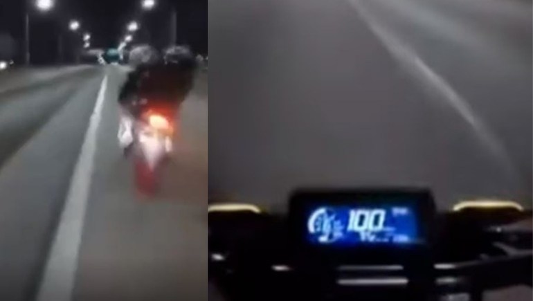 Motochorros le sacaron la llave en movimiento y le robaron la moto.