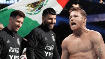 canelo quiere boxear a messi: la reaccion del kun y el cruce picante canelo quiere boxear a messi: la reaccion del kun y el cruce picante