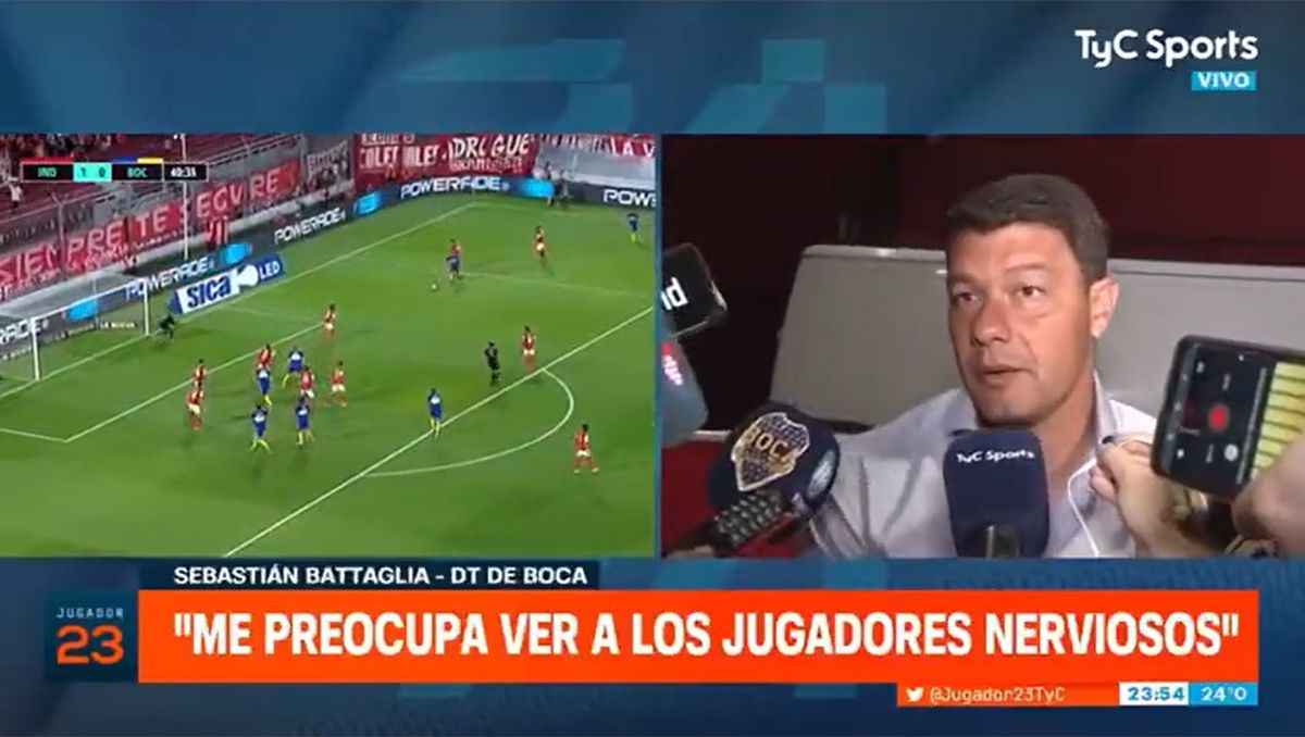 Battaglia estalló de bronca contra Independiente: Vamos a tener que hacerles lo mismo