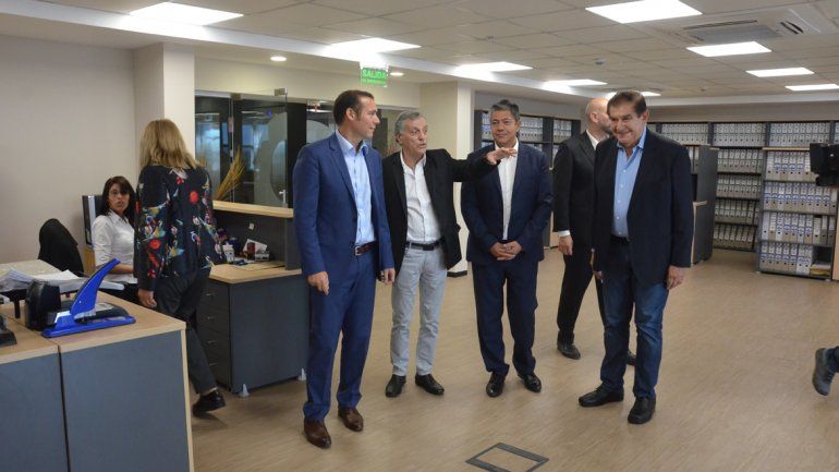 Inauguraron el edificio de la mutual petrolera en el Bajo neuquino
