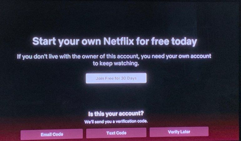 Netflix no permitirá compartir las contraseñas
