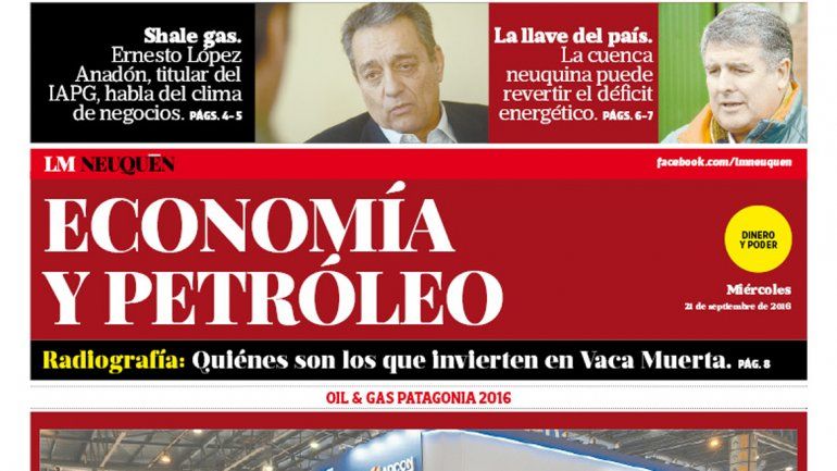 Hidrocarburos. La industria petrolera se muestra en Neuquén