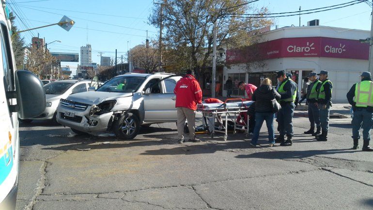 Un herido tras un choque entre dos camionetas en el Bajo