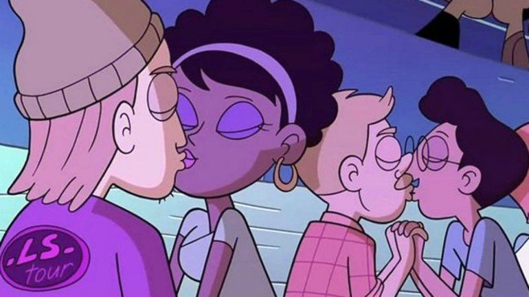 Disney muestra por primera vez un beso gay en una de sus series