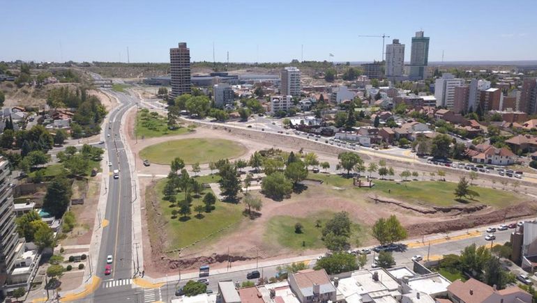 Desde el aire: así quedó el nuevo acceso norte a la ciudad